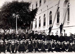 The Hong Kong Fire Brigade, circa 1890s.