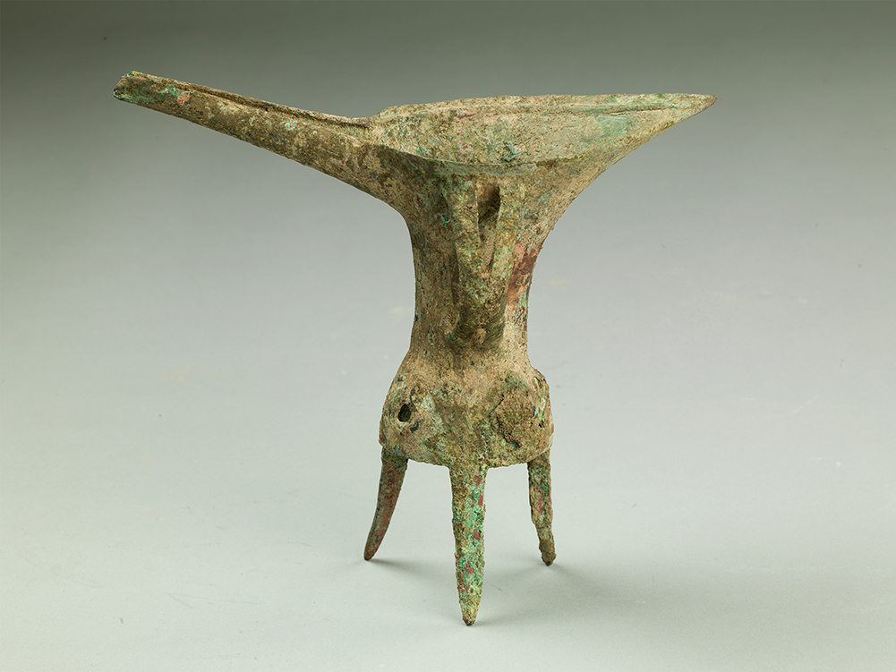 Bronze jue (tripod cup) Xia dynasty Henan Museum collection