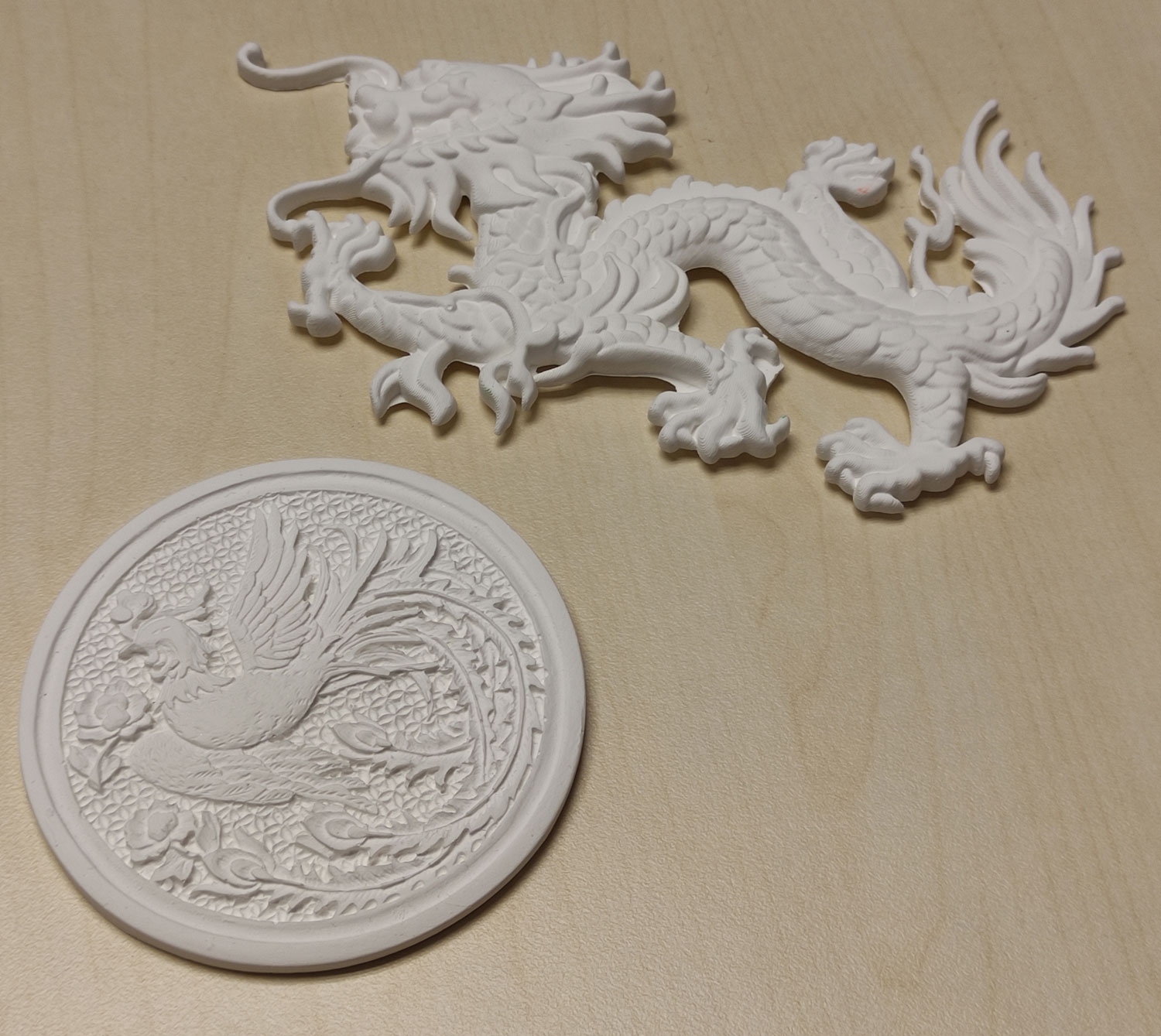 Chinese Temples and Mythological Animals