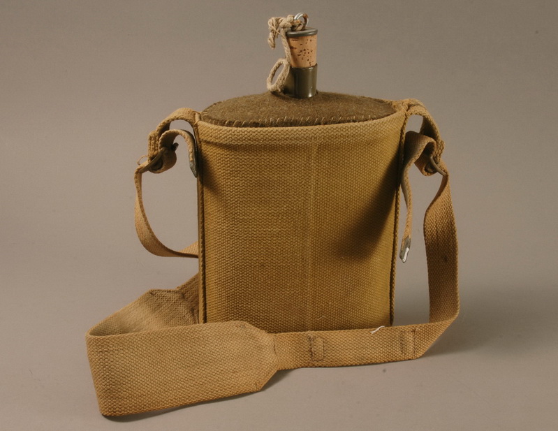 Water bottle used by the British army during the Second World War