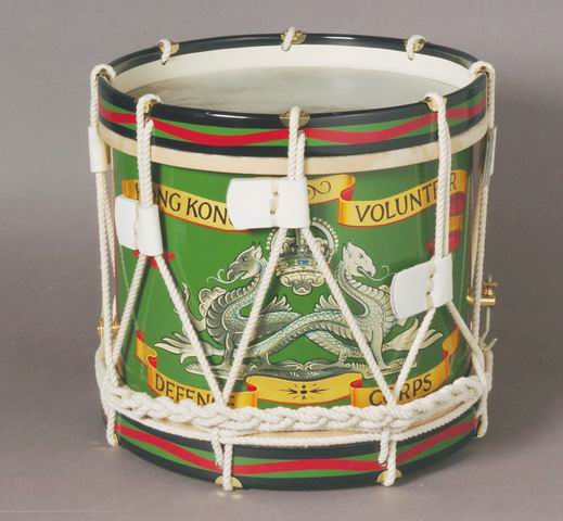 Drum used by the Hong Kong Volunteers Defence Corps after the Second World War