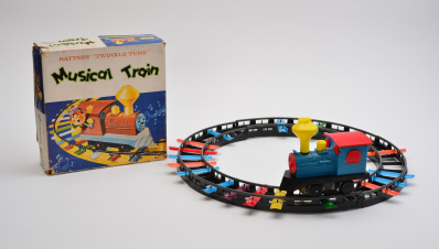 Musical train of Plastic Manufacturing Corporation