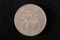 一九九四年的一元硬幣圖片